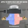 Hot Water Circulation Pump Circulator Pump DN20 Inlet/Outlet DN15 Adapter