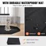 Dog Playpen, 8 paneler sammenfoldelig metalhundøvelse med