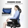 Mesh Office Stol, justerbar høj bagdeskive med mesh sæde