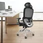 Mesh Office Chair, Adjustable High Back Desk Chair with Mesh Seat, Angle and Height Adjustable Home Office Chair with Lumbar and