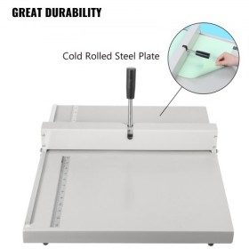 48cm Manual Creasing Machine 19inch Paper Card Creasing Machine Paper Creaser Scoring Machine with Magnetic Backstop A3