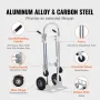 Aluminiums håndbil, 2 ud