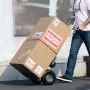 Aluminum Hand Truck, 2 in 1, 362.9 kg Load Capacity, Heavy Duty Industrial Convertible Folding Hand Truck and Dolly, Utility Car