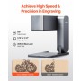Portable Laser Engraver 600 mm/s 5W High-speed Handheld Engraving Machine  3.14'' X 3.14'' Engraving Area Compatible With