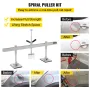 Car Dent Puller Kit, 85CM Dent Pull Lever 6 Claw Hook Accessories, Paintless Dent Removal Kit Dent Pull Lever Bar Kit for Auto B
