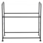 Tire Storage Rack 2-Shelf Tire Holder Stand Holds up to 8 Standard Tires