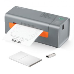 Thermal Label Printer, 203DPI 60pcs/min for 4x6 Mailing Packages, USB Connection & Automatic Label Recognition, Support