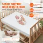 Crib Mattress, Two-sided Breathable Toddler Mattress of Memory Foam, Baby Mattress for Infant and Toddler with 2 Waterproof Cove