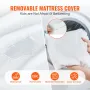 Crib Mattress, Two-sided Breathable Toddler Mattress of Memory Foam, Baby Mattress for Infant and Toddler with 2 Waterproof Cove