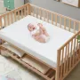 Crib madras tosidet åndbar småbørn madras 24 x 38 x 3,1 tommer