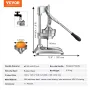 Citrus Juice Press, Hand Press Orange Juicer Press, Commercial Grade Manual Citrus Juicer Lemon Squeezer, Easy-to-Clean Fruit Pr