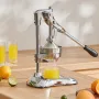 Citrus Juice Press, Hand Press Orange Juicer Press, Commercial Grade Manual Citrus Juicer Lemon Squeezer, Easy-to-Clean Fruit Pr