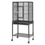 54 tommer stående stor fuglebur Carbon Steel Flight Bird Cage