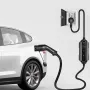 Bærbar EV -oplader, type 2 13A, elektrisk køretøjsoplader 10