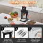 Commercial Meat Tenderizer, Heavy Duty Stainless Steel Meat Tenderizer Machine, Quick and Easy Manual Operation Kitchen Tool, 14