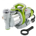 Lav brøndpumpe, 1100W 230V, 4560 L/H 45 m hoved, max 4,5 bar, bærbar rustfrit stål sprinkler booster jet pumper m/