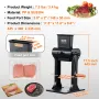 Commercial Meat Tenderizer, Heavy Duty Stainless Steel Meat Tenderizer Machine, Quick and Easy Manual Operation Kitchen Tool, 14
