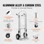 Aluminiums håndbil, 2 ud