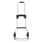 Folding Hand Truck, 176 lbs Load Capacity, Aluminum Portable Cart, Convertible Hand Truck and Dolly with Telescoping Handle and