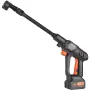 Cordless Pressure Washer, 652-PSI 1.1 GPM Portable Power Cleaner, Handheld High-Pressure Car Washer Gun with 4.0Ah Battery, Char