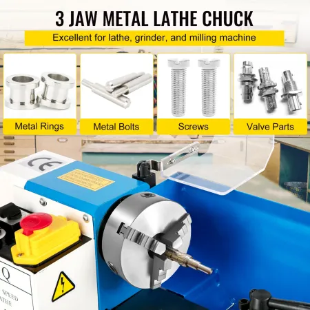 K11-160 6 tommer 3 kæbe Lathe Chuck Self Centering Harden Steel
