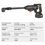 Cordless Pressure Washer, 580-PSI 1.1 GPM Portable Power Cleaner, Handheld High-Pressure Car Washer Gun with 4.0Ah Battery, Char