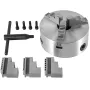 K11-160 6 Inch 3 Jaw Lathe Chuck Self Centering Harden Steel Semi-steel Internal Jaw 160mm Milling Machine Cast Iron