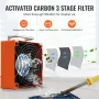 38W Desktop Lodde røg Røgekstraktor 3-trins filter 86,63mâ³/h