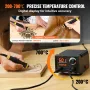 Træbrændingssæt 200 ~ 700 ° C Justerbar dobbelt pyrografi Pen