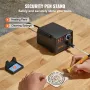 Træbrændingssæt 200 ~ 700 ° C Justerbar pyrografi Pen Burner 23