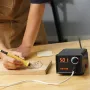 Træbrændingssæt 200 ~ 700 ° C Justerbar pyrografi Pen Burner 23