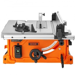 10" Table Saw Electric Cutting Machine 4400RPM 25-in Rip Capacity Woodwork