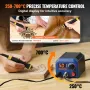 Træbrændingssæt 250 ~ 700 ° C Dual Pyrography Pen 23 Wire Nibs