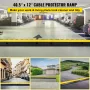 3 Channel Rubber Cable Protector Ramp 103x30x5.5 cm Heavy Duty Cable Wire Cord Cover Ramp Speed Bump Driveway Hose Cable Ramp Pr