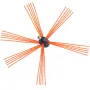 9 m Chimney Sweep Kit, w/ 9 Reinforced Nylon Flexible Rods, Ergonomic Chimney Cleaning Brush, 360-Degree Brush Chimney Cleaner, 