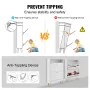 Shoe Cabinet with 2 Flip Drawers, Shoe Storage Cabinet for Entryway, Free Standing Shoe Storage Organizer with Top Storage Cubby