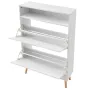 Shoe Cabinet with 2 Flip Drawers, Shoe Storage Cabinet for Entryway, Free Standing Shoe Storage Organizer with Top Storage