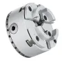 KP965 Lathe Chuck, 4-Jaw 9.5 cm Diameter, Metal Lathe Chuck Turning Machine Accessories with 5 Sets of Jaws, Self-centering Tool