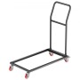 Folding Chair Rack Cart for 25 Chairs of 300 LBS L-shape Vertical