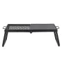 Folding Campfire Grill, Heavy Duty Steel Mesh Grate, 57cm Portable Camping Grates Over Fire Pit, Camp Fire Cooking Equipment wit