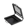 Foldning af lejrbålgrill, tunge stålnetris, 57 cm bærbare