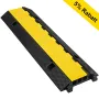 3 kanal gummi kabelbeskytter rampe 1,2 x 1,2 tommer kanal