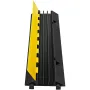 3 kanal gummi kabelbeskytter rampe 1,2 x 1,2 tommer kanal
