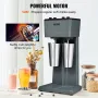 Milkshake Maker Mixer Machine Double Head Stainless Steel Drink Blender