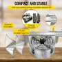 K72-125 5 Inch Lathe Chuck Independent Reversible Jaw 125MM Metal Turning Machine Accessories for Mini Metal Lathe Machine 4 Jaw
