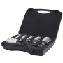 Annular Cutter Set, 6 pcs Weldon Shank Mag Drill Bits, 2" Cutting Depth, 1" to 2" Cutting Diameter, M2AL High-Speed Steel, with 