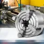 K72-125 5 Inch Lathe Chuck Independent Reversible Jaw 125MM Metal Turning Machine Accessories for Mini Metal Lathe Machine 4 Jaw