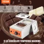 Chokolade Tempering Machine Chocolate Melting Pot 9 lbs 2 Tanks