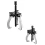 Gear Puller Set, 7.6 cm and 17.8 cm Puller Kit, 3 Jaw Gear Bearing Flywheel Pulley Removal Tool, 2 or 3 Reversible Jaws Wheel Pu