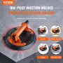 Glass Suction Cup, 20.3 cm 279 kg Load Capacity, Vacuum Suction Cup with ABS Handle and Carry Box, Heavy Duty Industrial Suction